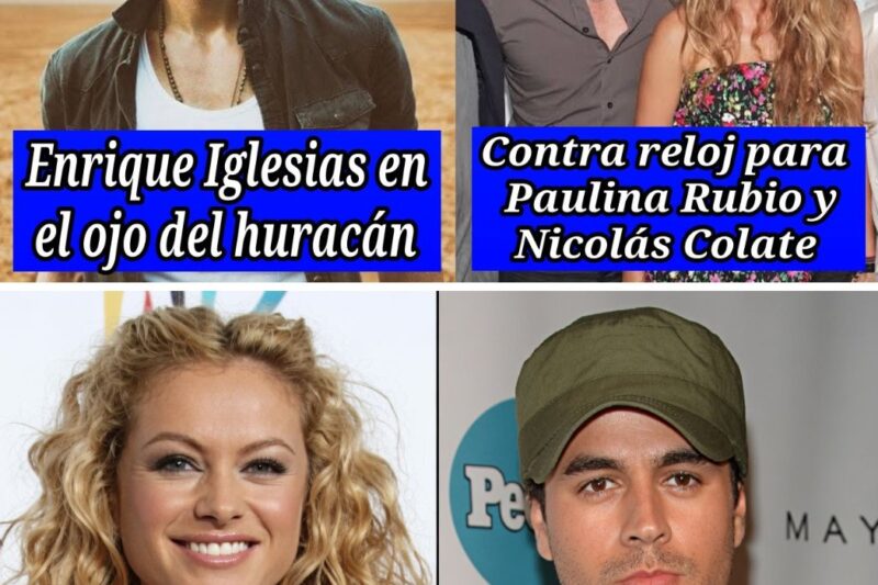 ¡ESCÁNDALO EXPLOSIVO! Enrique Iglesias besa a fan y Anna Kournikova tiembla, Bisogno lucha por la vida de su padre, Paulina Rubio a punto de entrar en prisión y Dolly Parton confiesa: “Mi cuerpo se está rompiendo”