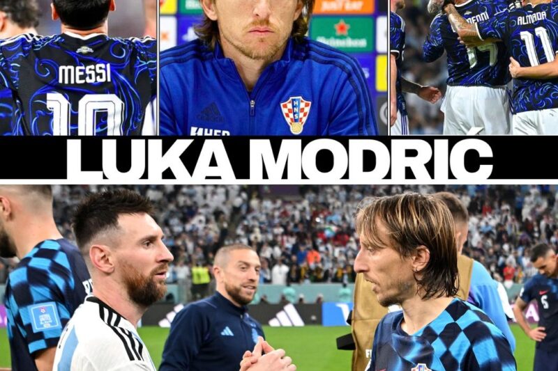 ¿MODRIC ACABA DE CONFIRMAR LO QUE NADIE SE ATREVÍA A DECIR? Argentina es la gran favorita del Mundial 2026 y Messi aterroriza a sus rivales… ¡Incluso desde el banquillo! La confesión que duele a Europa