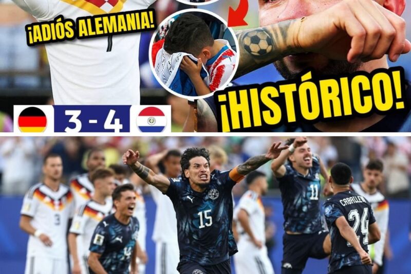 ¡BATACAZO HISTÓRICO QUE SACUDIÓ EL MUNDO! Así Reaccionó el Planeta a la Humillación de Paraguay a Alemania en Penales: Lágrimas, Venganza y Locura Total en el Mundial 2026