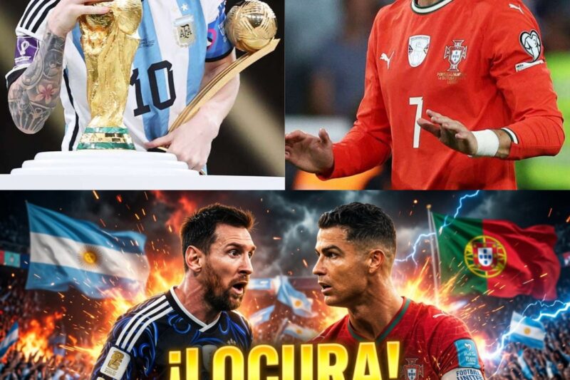 ¡LOCURA TOTAL! El KRAZY escenario para que Messi se enfrente a Ronaldo en el Mundial: ¿la final que cambiará la historia?