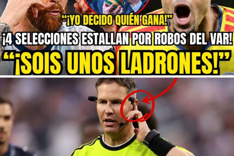 ¡BOMBA EN EL MUNDIAL 2026! Audios Filtrados del VAR Prueban el ROBO ORGANIZADO de la FIFA: Messi Saboteado para que Ronaldo Sea Campeón