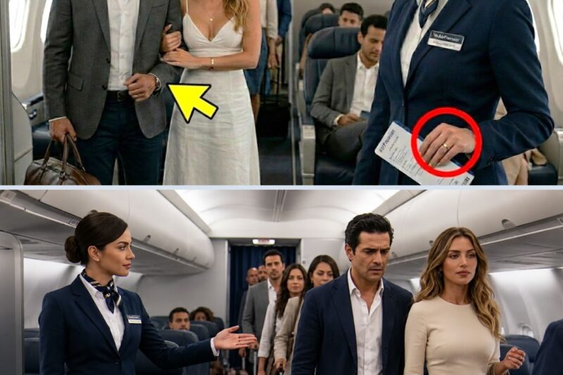 Subió al Avión con Su Amante — La Sobrecargo que los Recibió Era Su Esposa — Nadie Le Creyó